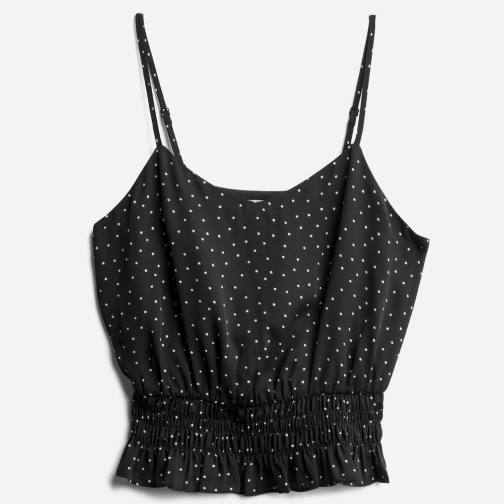 NWOT Pixley Hemi Smock Detail Cami Blouse